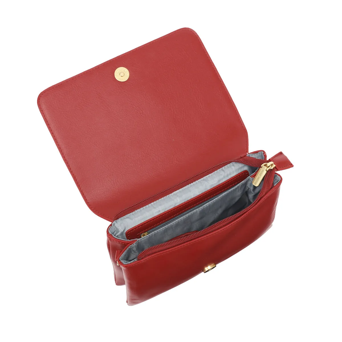 Gianna Crossbody Bag in Cranberry