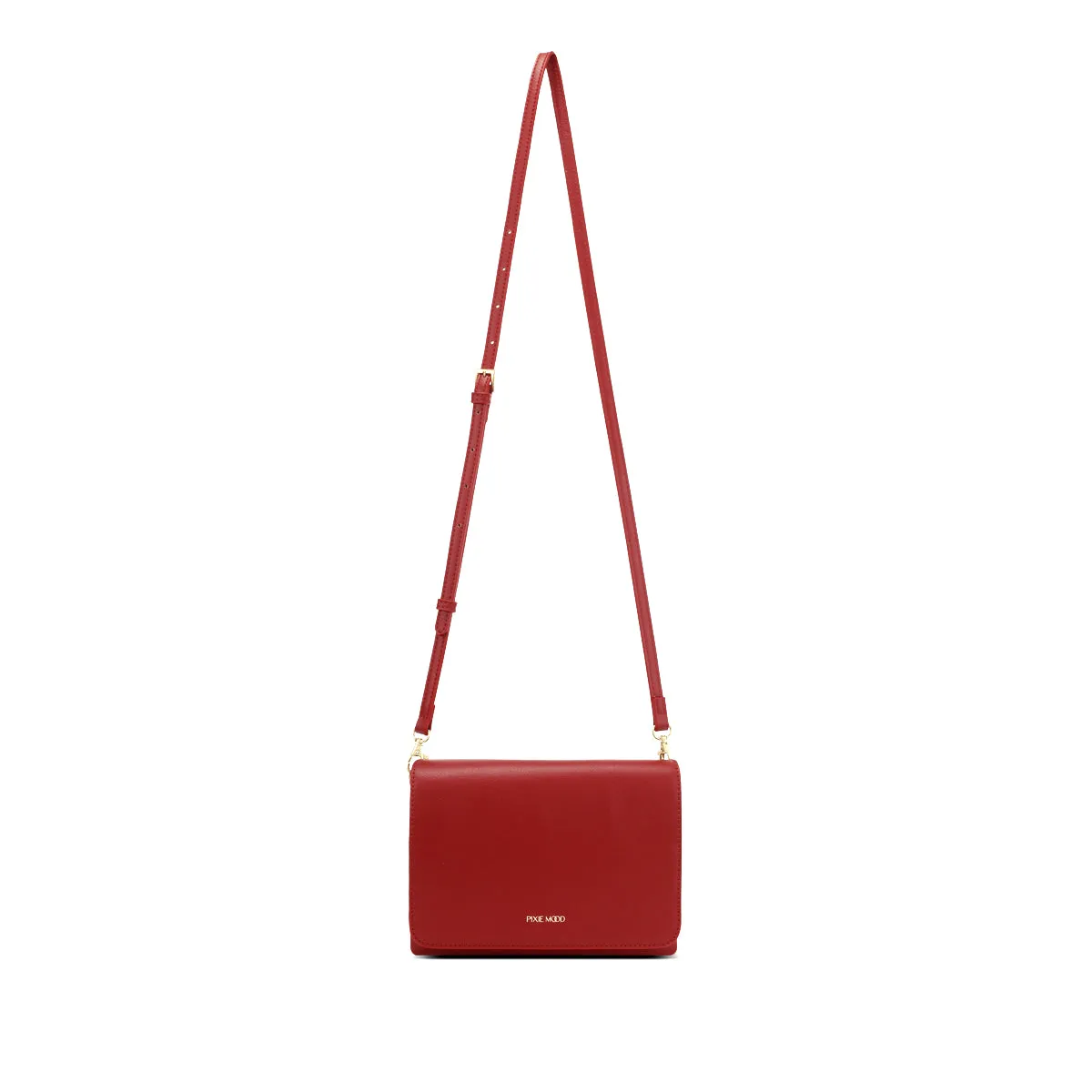 Gianna Crossbody Bag in Cranberry