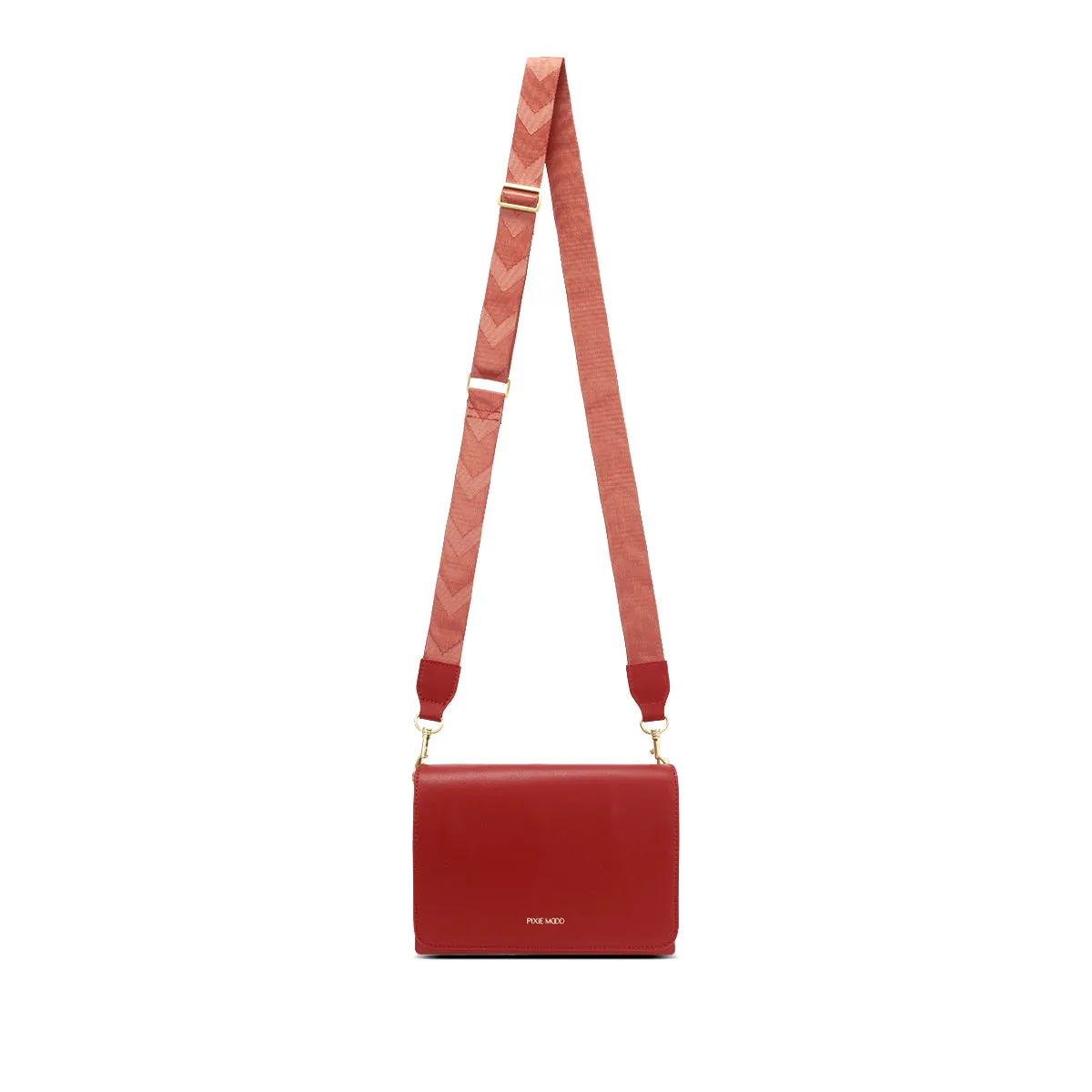 Gianna Crossbody Bag in Cranberry