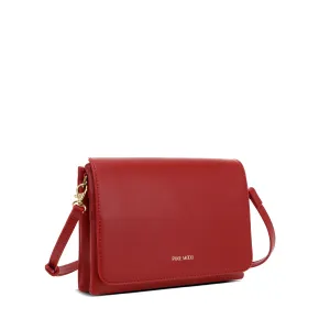 Gianna Crossbody Bag in Cranberry