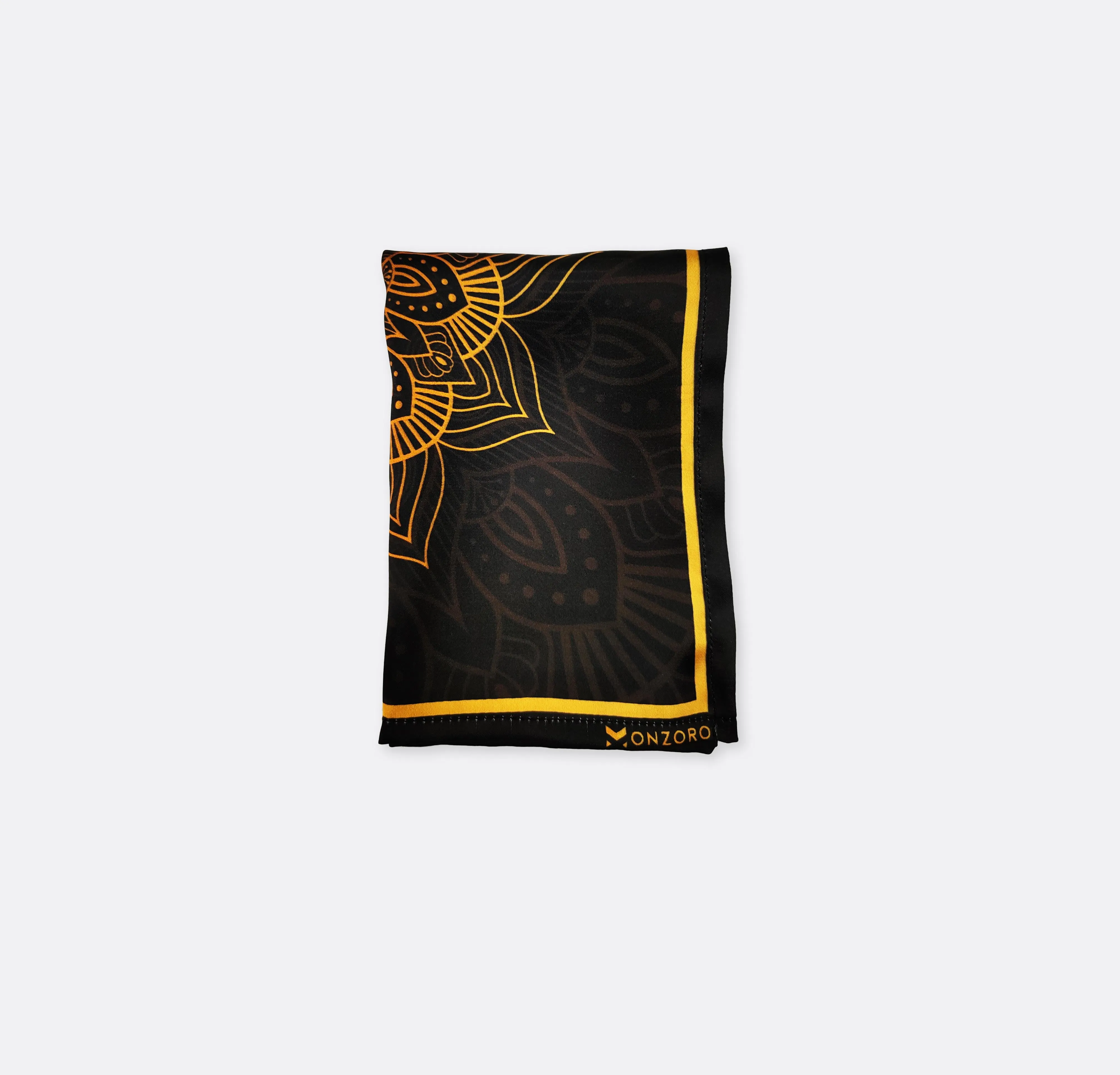 GOLD ORNAMENTAL - SILK POCKET SQUARES