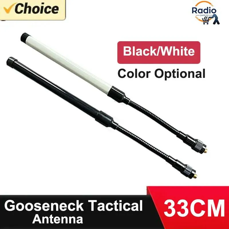 Gooseneck Tactical Foldable Antenna VHF UHF Dual Band For Baofeng Walkie Talkies UV-5R UV-82 UV-9R PLUS UV-XR WOUXUN Accessories