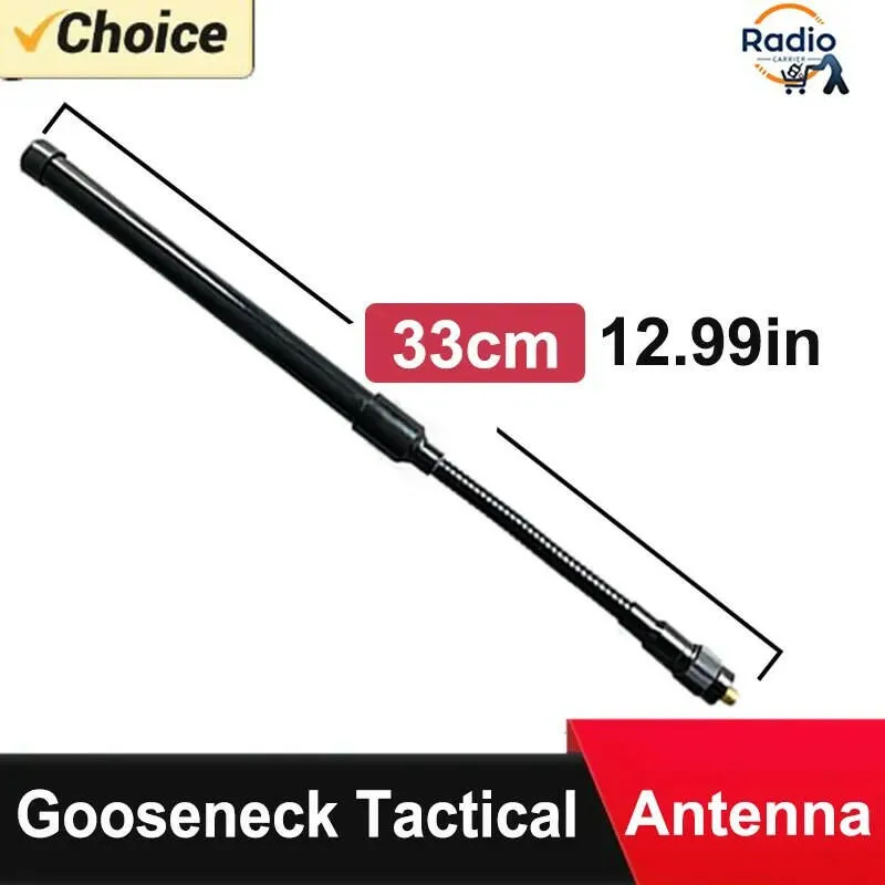 Gooseneck Tactical Foldable Antenna VHF UHF Dual Band For Baofeng Walkie Talkies UV-5R UV-82 UV-9R PLUS UV-XR WOUXUN Accessories