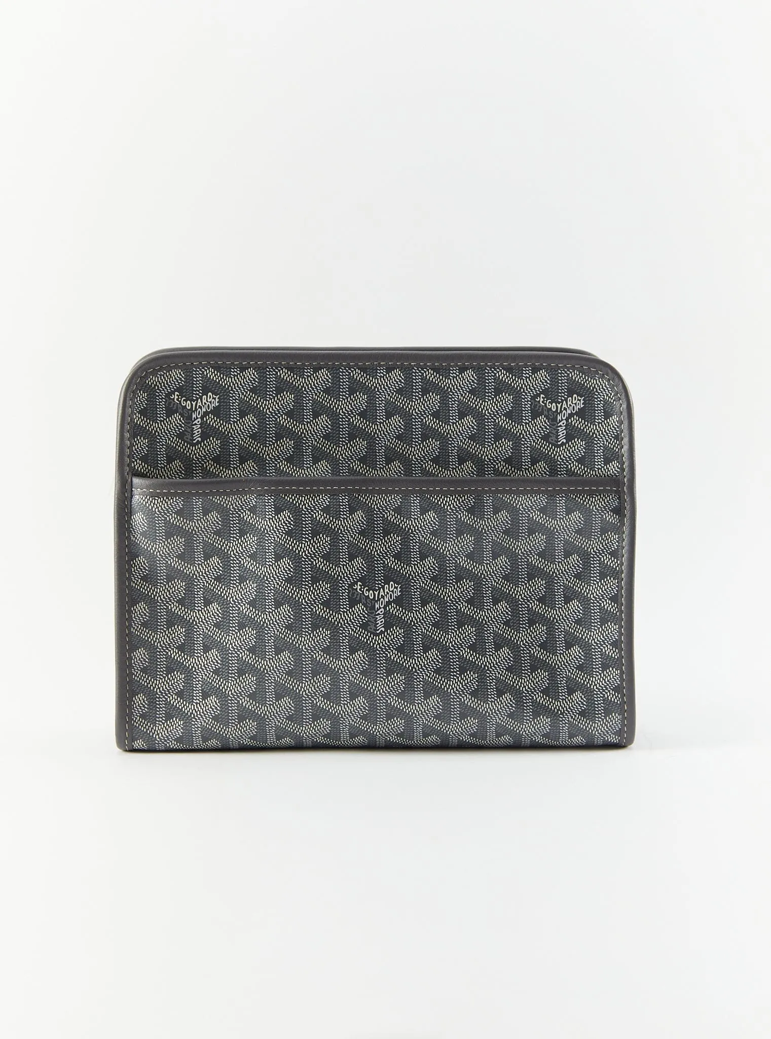 GOYARD Jouvence MM Toiletry Bag in Grey