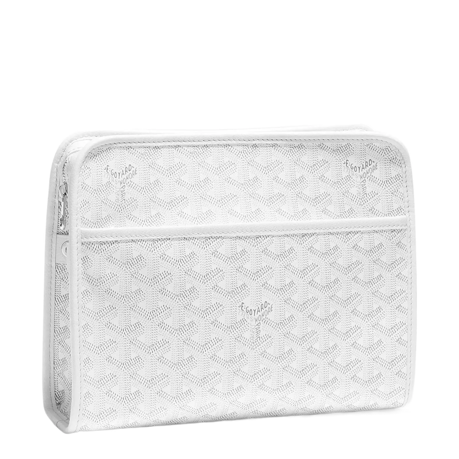 Goyard Jouvence Toiletry Bag MM White