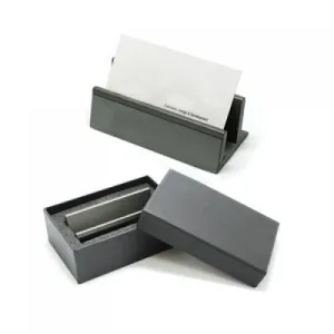 Gun Metal Name Card Holder