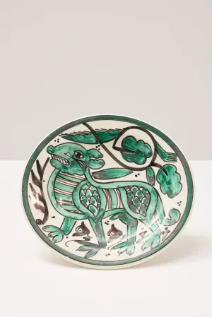 Hand-Painted Ornamental Plate