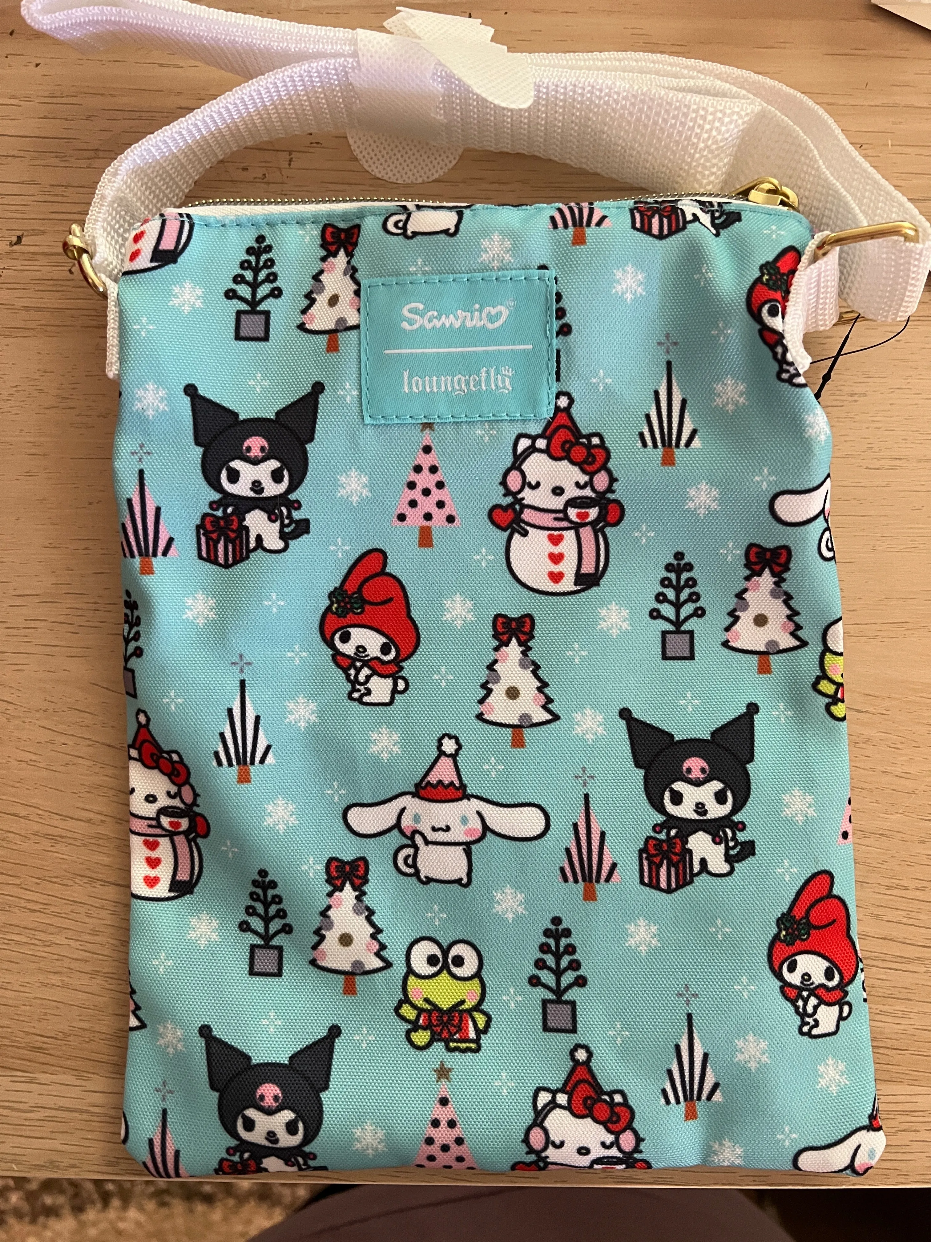 Hello Kitty and Friends Christmas Loungefly Crossbody Bag