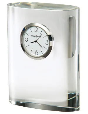 Howard Miller Fresco Oval Crystal Clock - Oval Shaped - White Dial