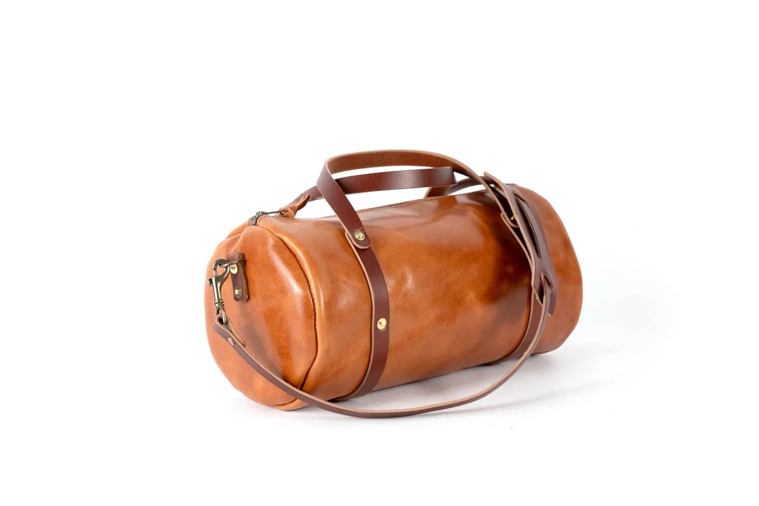 JANE LEATHER CROSSBODY - LARGE - CARAMEL