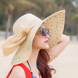 Large Brim Floppy  Foldable Summer  Beach Hat