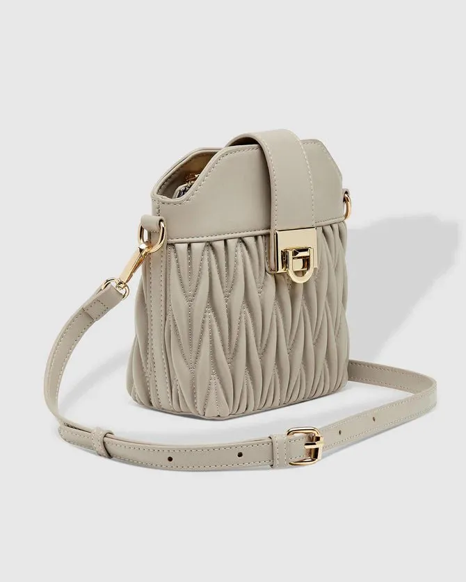 LAYLA CROSSBODY BAG LIGHT GREY