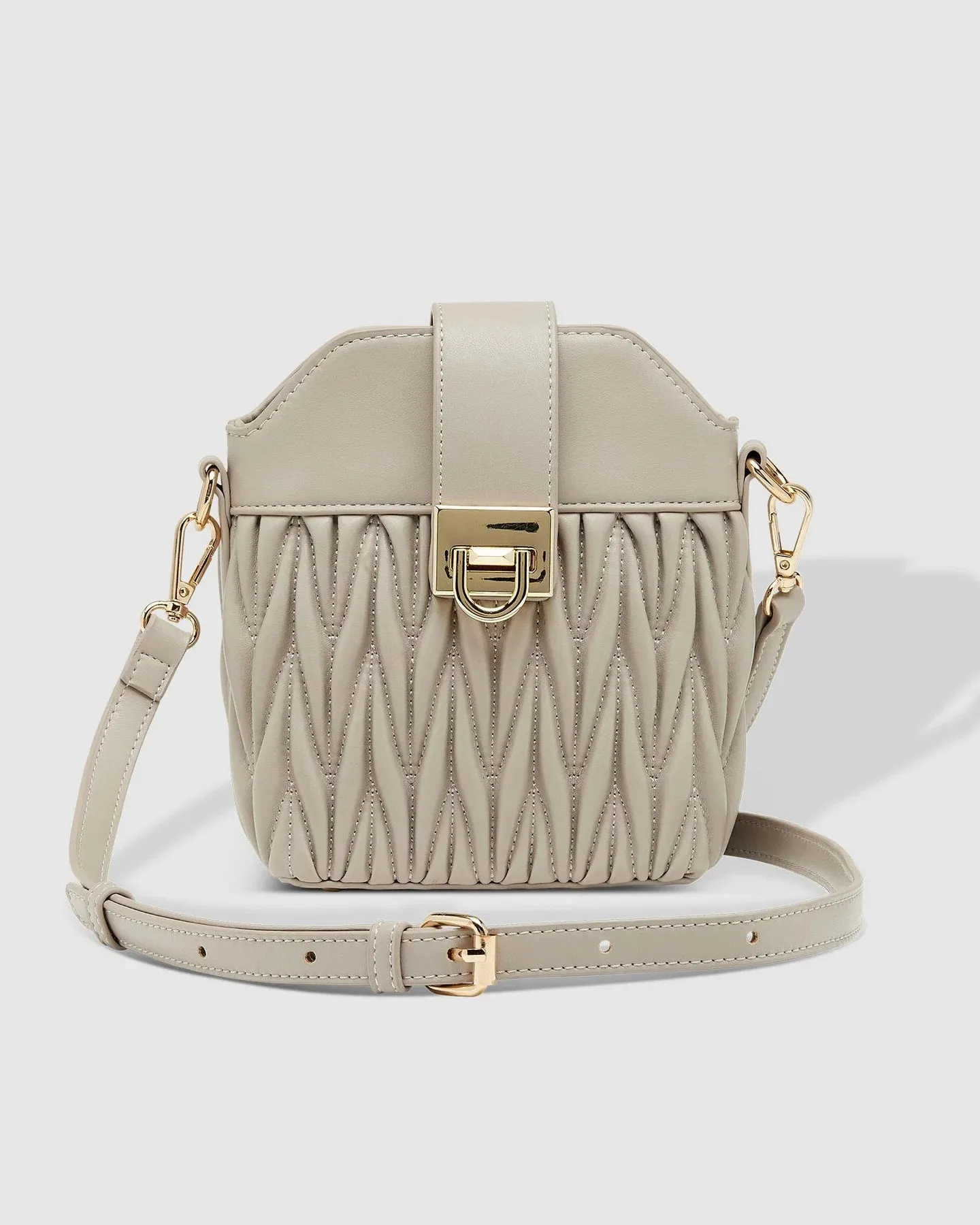 LAYLA CROSSBODY BAG LIGHT GREY