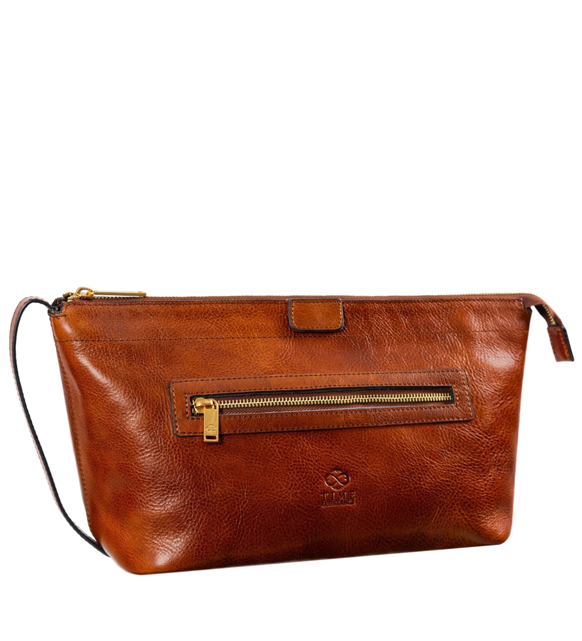 Leather Cosmetic Bag Dopp Kit - Ragtime