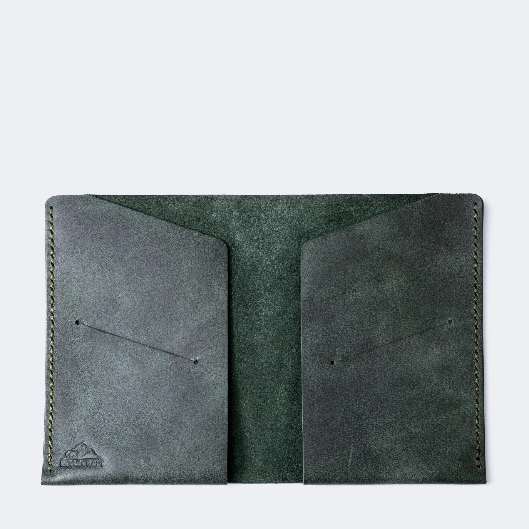 Leather Passport Sleeve - Teos