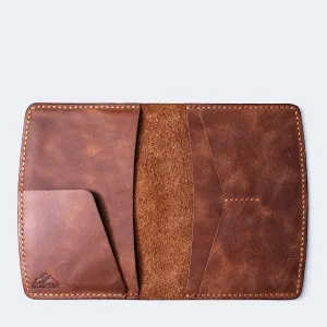 Leather Passport Wallet - Nemrut