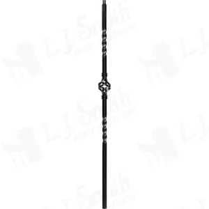 LIH-MG1BASK44 — Mega Single Basket Baluster (3/4" Square Hollow)