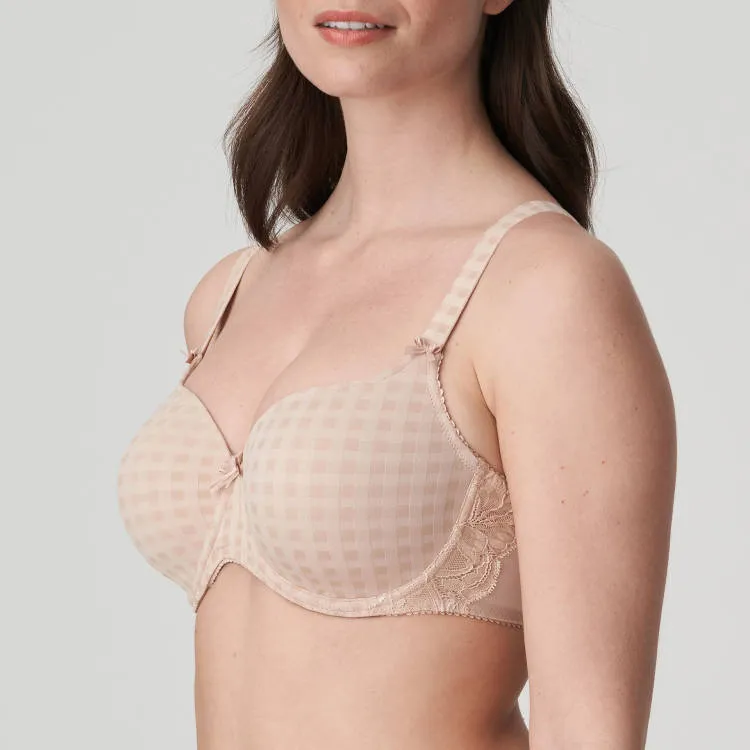 Madison Padded Heart Shape Bra In Caffe Latte - Prima Donna