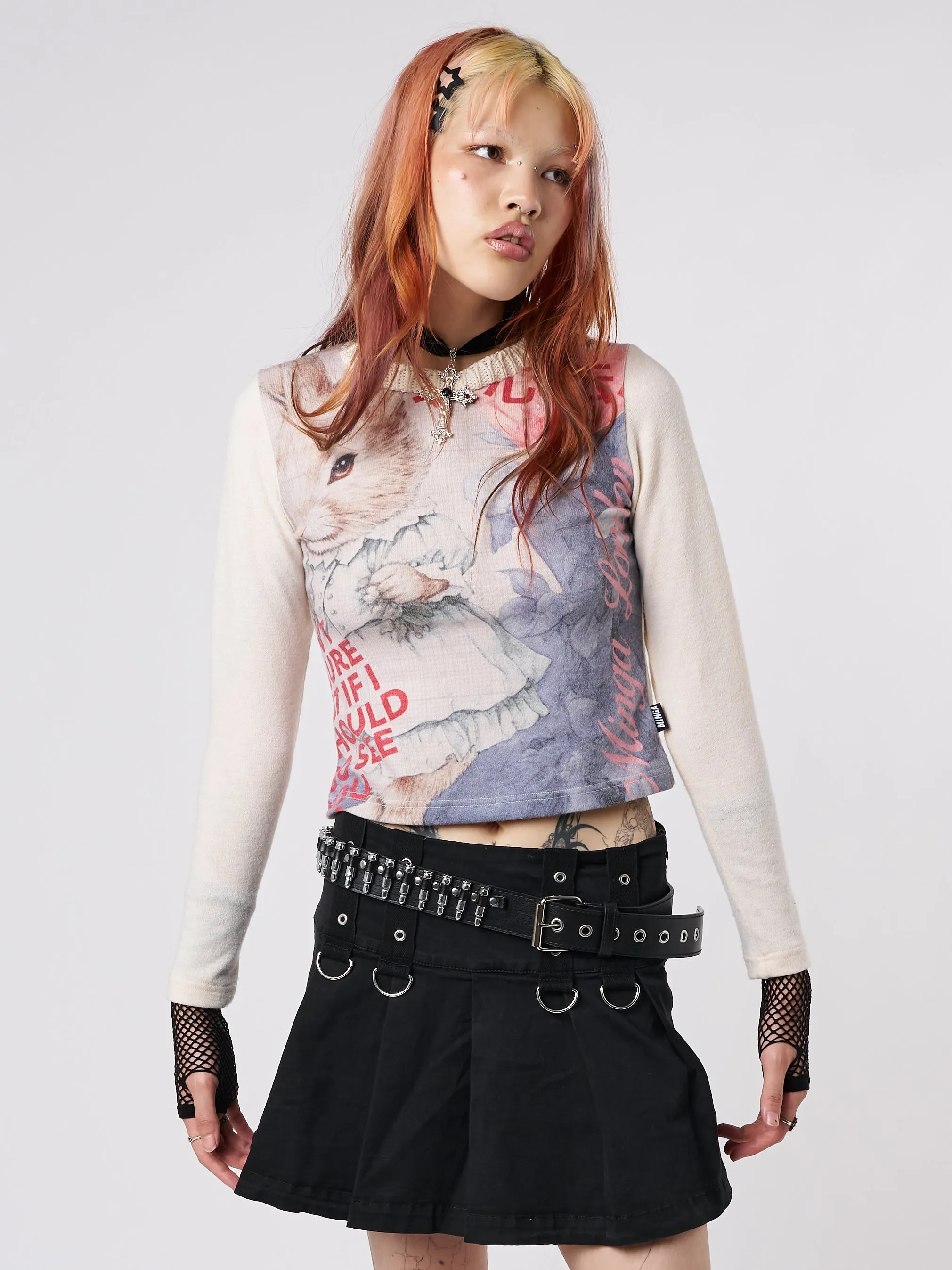 Main Character Rabbit Graphic Top