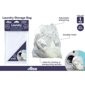 Mesh Drawstring Laundry Bag - 62cm x 91cm