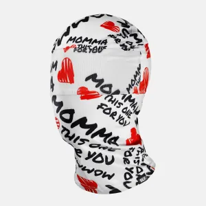 Momma Pattern Head Bag Mask