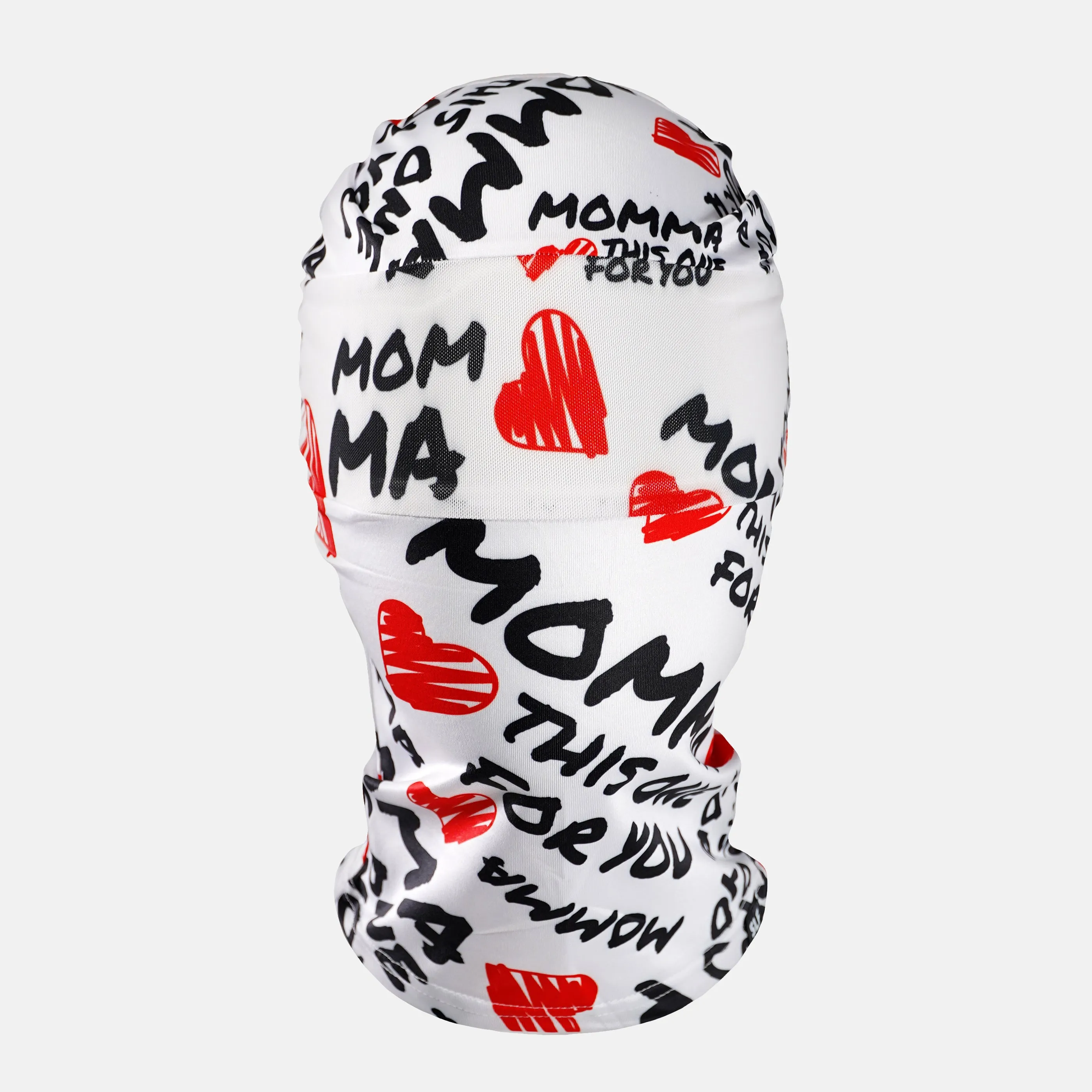 Momma Pattern Head Bag Mask