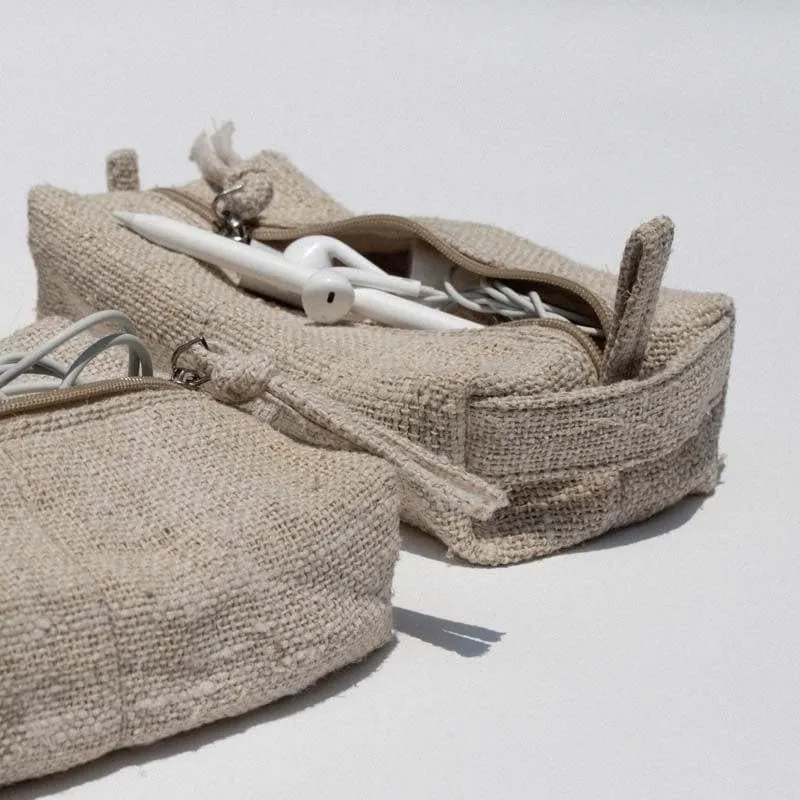 Multi- Purpose Hemp Pouches - Set of Three