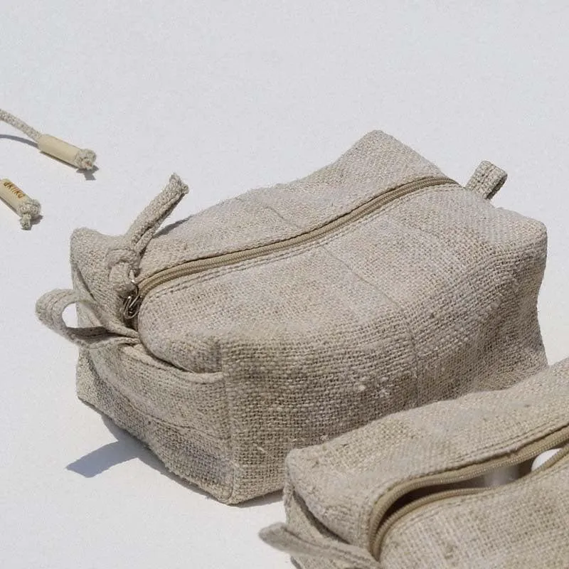 Multi- Purpose Hemp Pouches - Set of Three