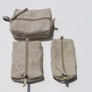 Multi- Purpose Hemp Pouches - Set of Three