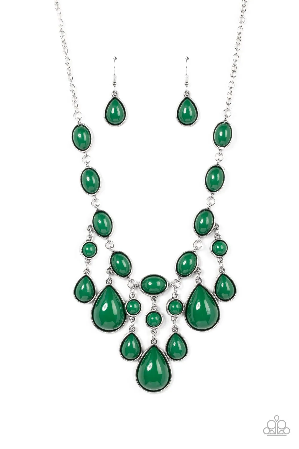 Necklaces Mediterranean Mystery - Green N2264