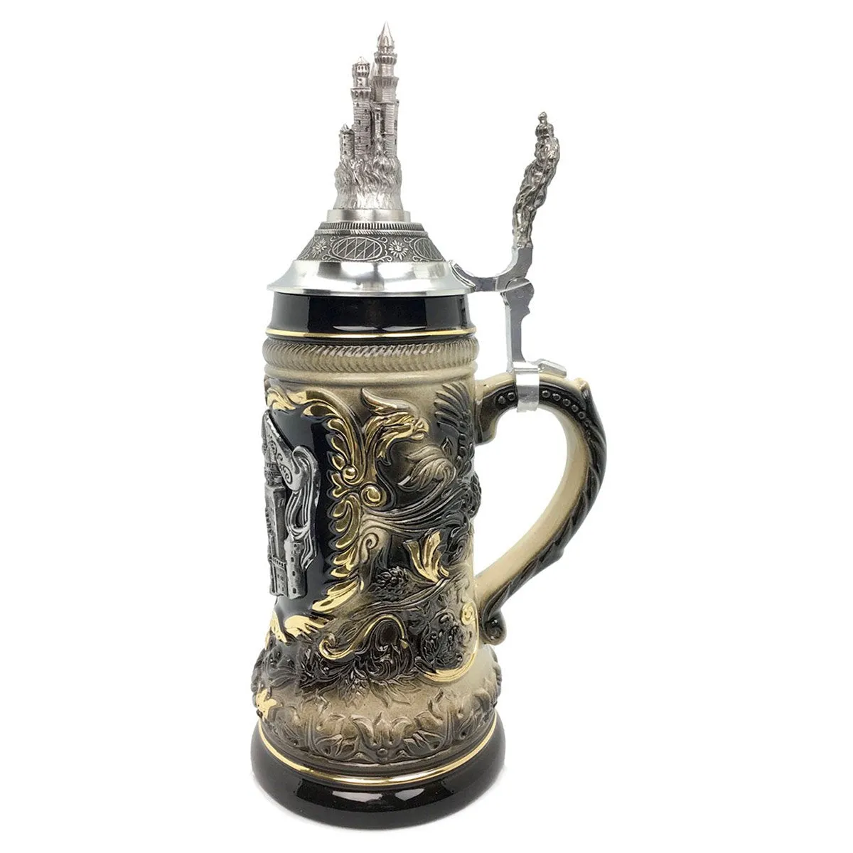 Neuschwanstein .75L German Beer Stein made by Zoller & Born