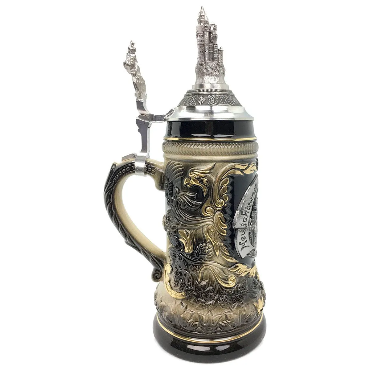 Neuschwanstein .75L German Beer Stein made by Zoller & Born