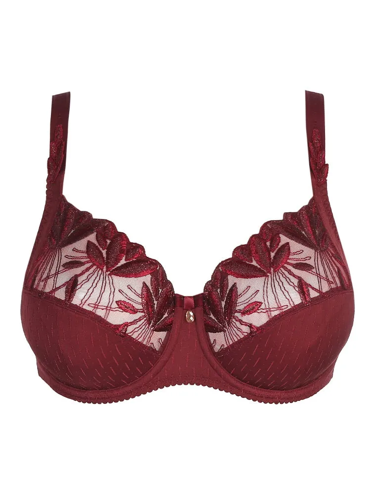 Orlando Full Cup Bra - Deep Cherry