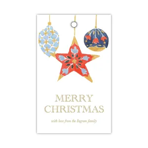 Ornamental Star Gift Tags