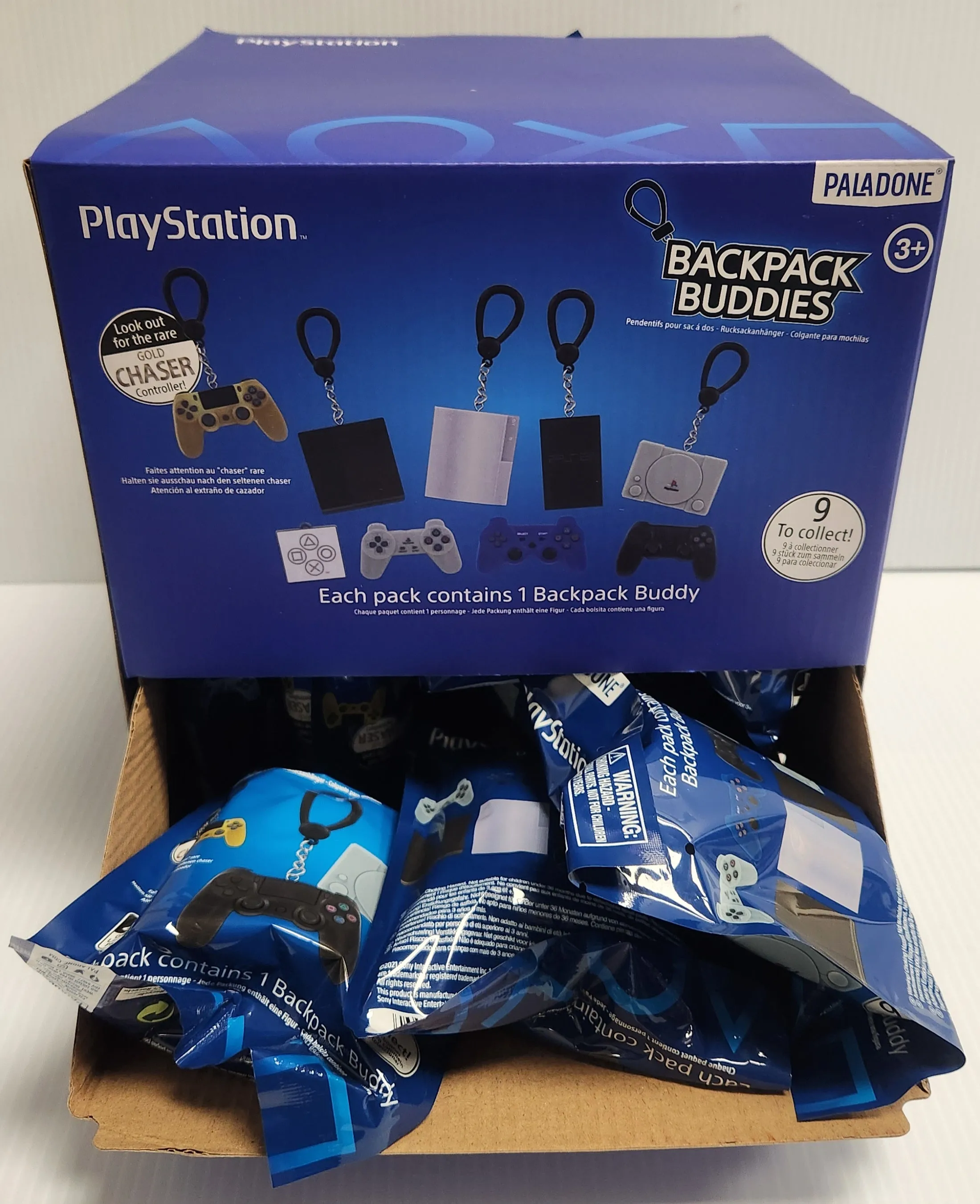 Paladone Playstation Backpack Buddies Mystery Blind Bag (24 pcs case)