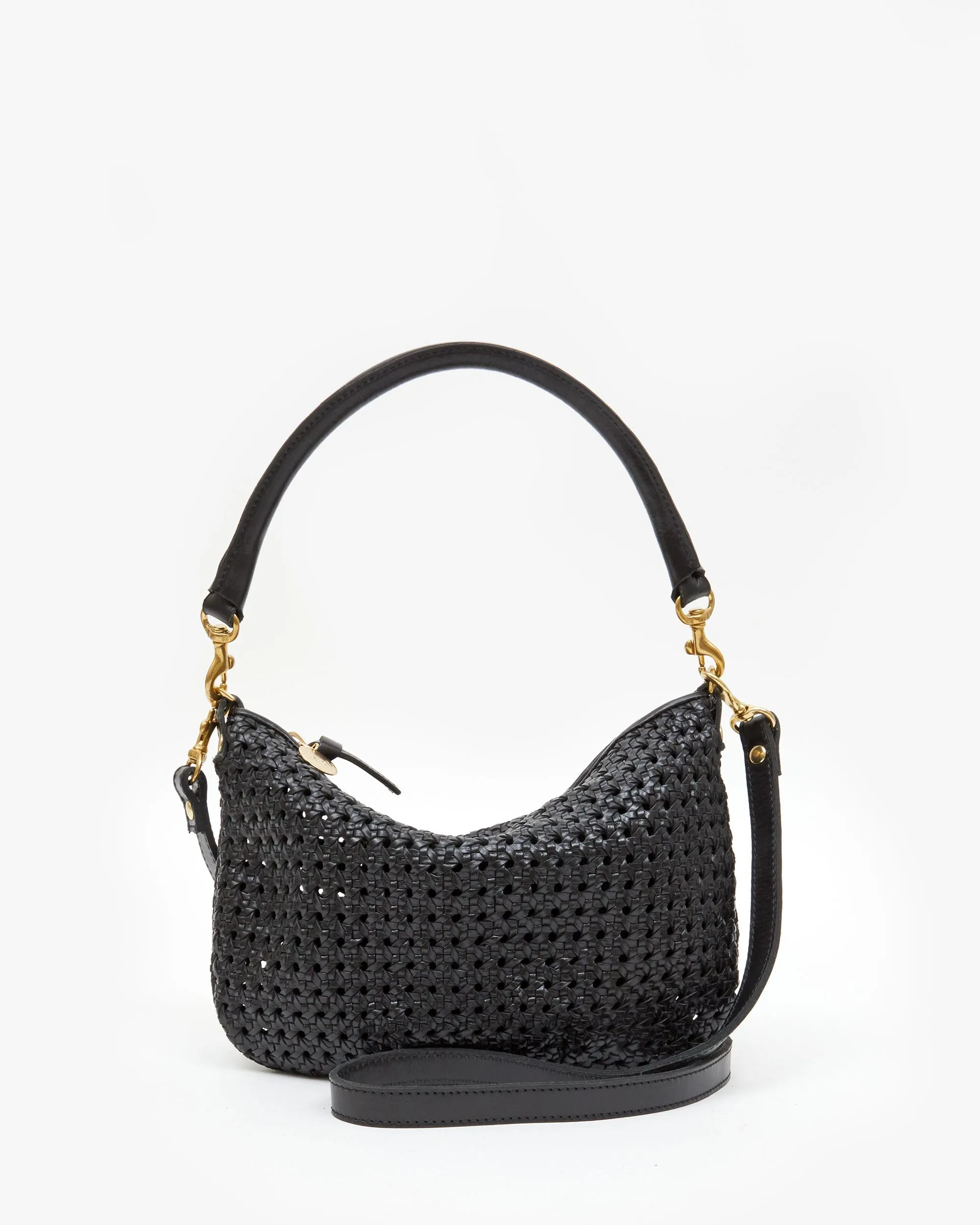 Petit Moyen Messenger - Black Rattan