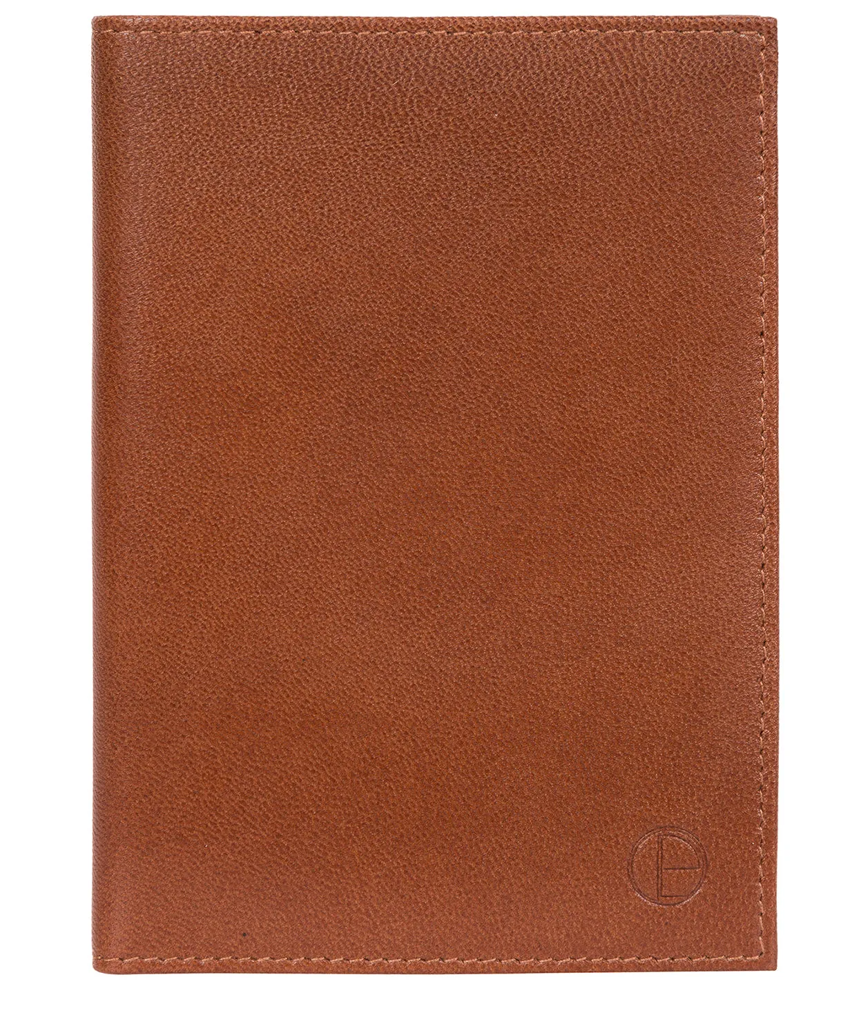 'Plane' Saddle Leather Passport Holder