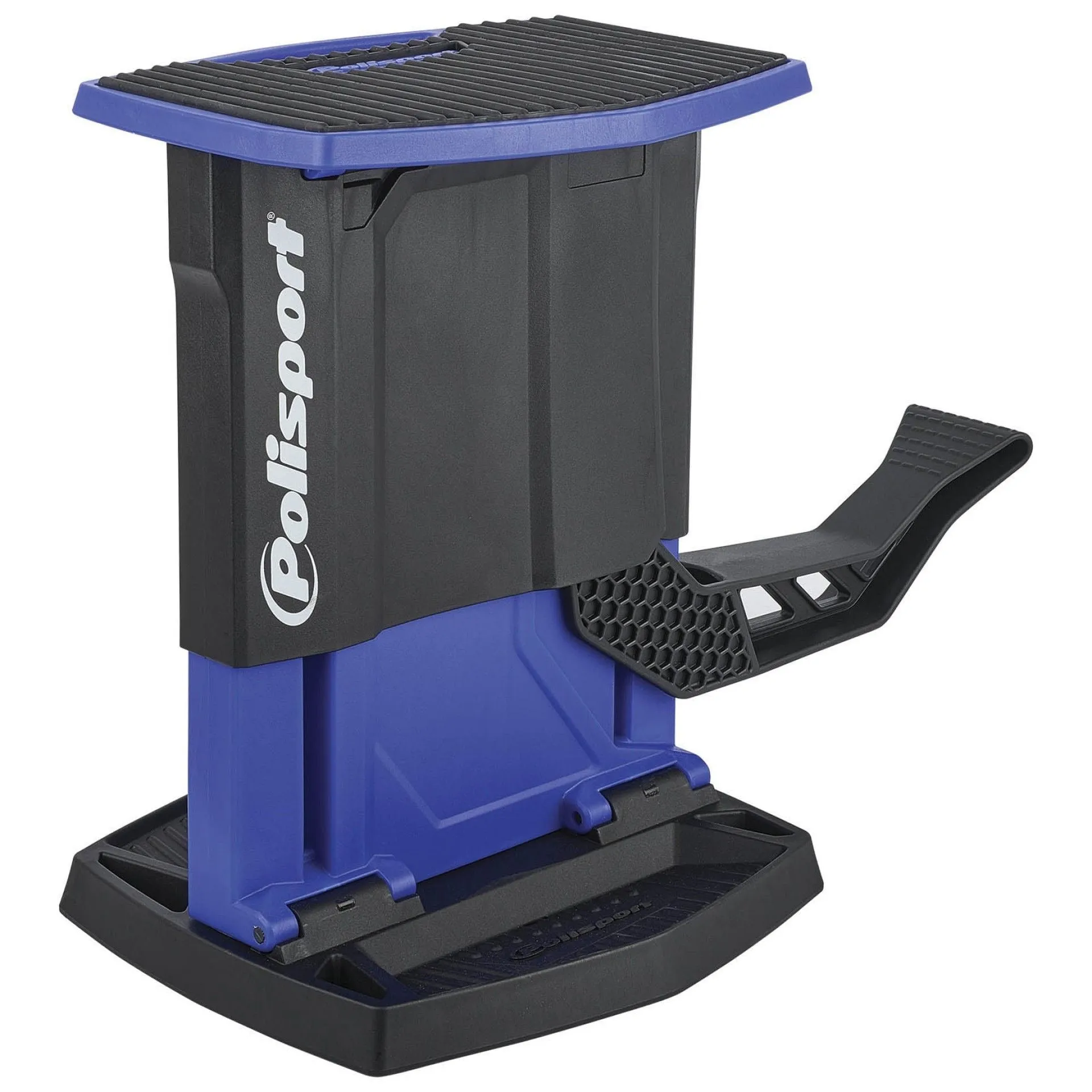 Polisport Foldable Lift Bike Stand - Black Blue