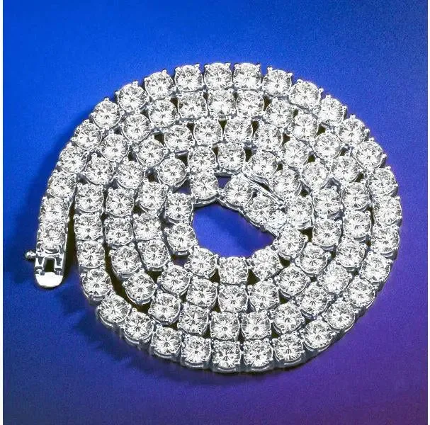 Radiant Elegance 4 MM Tennis Choker Chain - Dazzle and Dine!