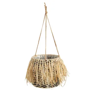 Raffia Hanging Planter, In increments of 2