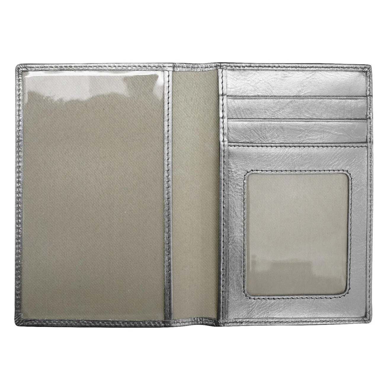 RFID Blocking Leather Passport Wallet