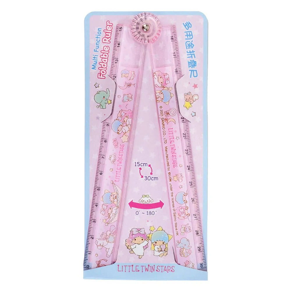 Sanrio Character Folding Ruler - 30 cm