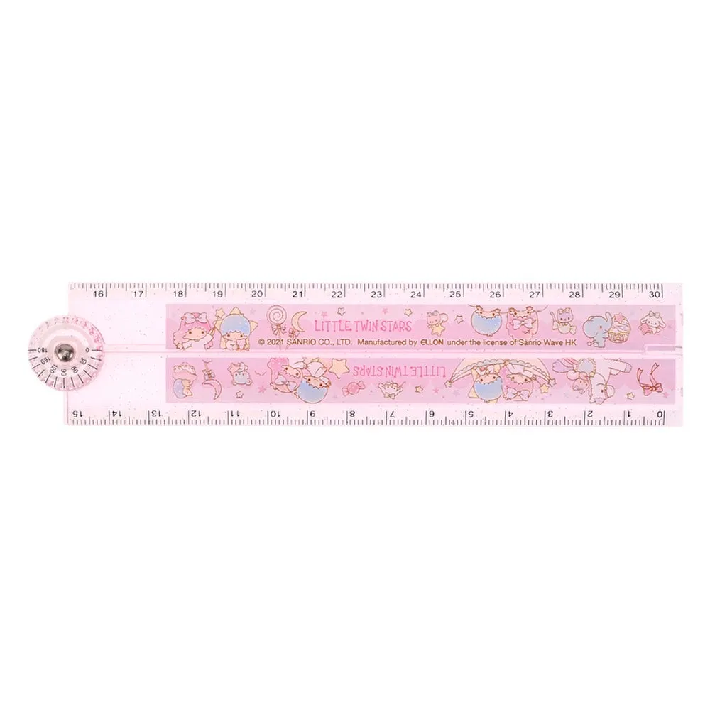 Sanrio Character Folding Ruler - 30 cm