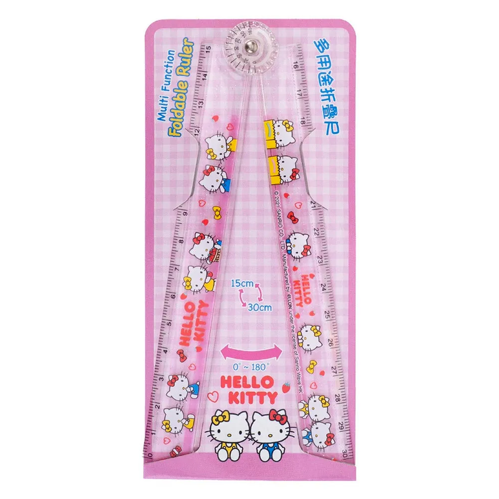 Sanrio Character Folding Ruler - 30 cm