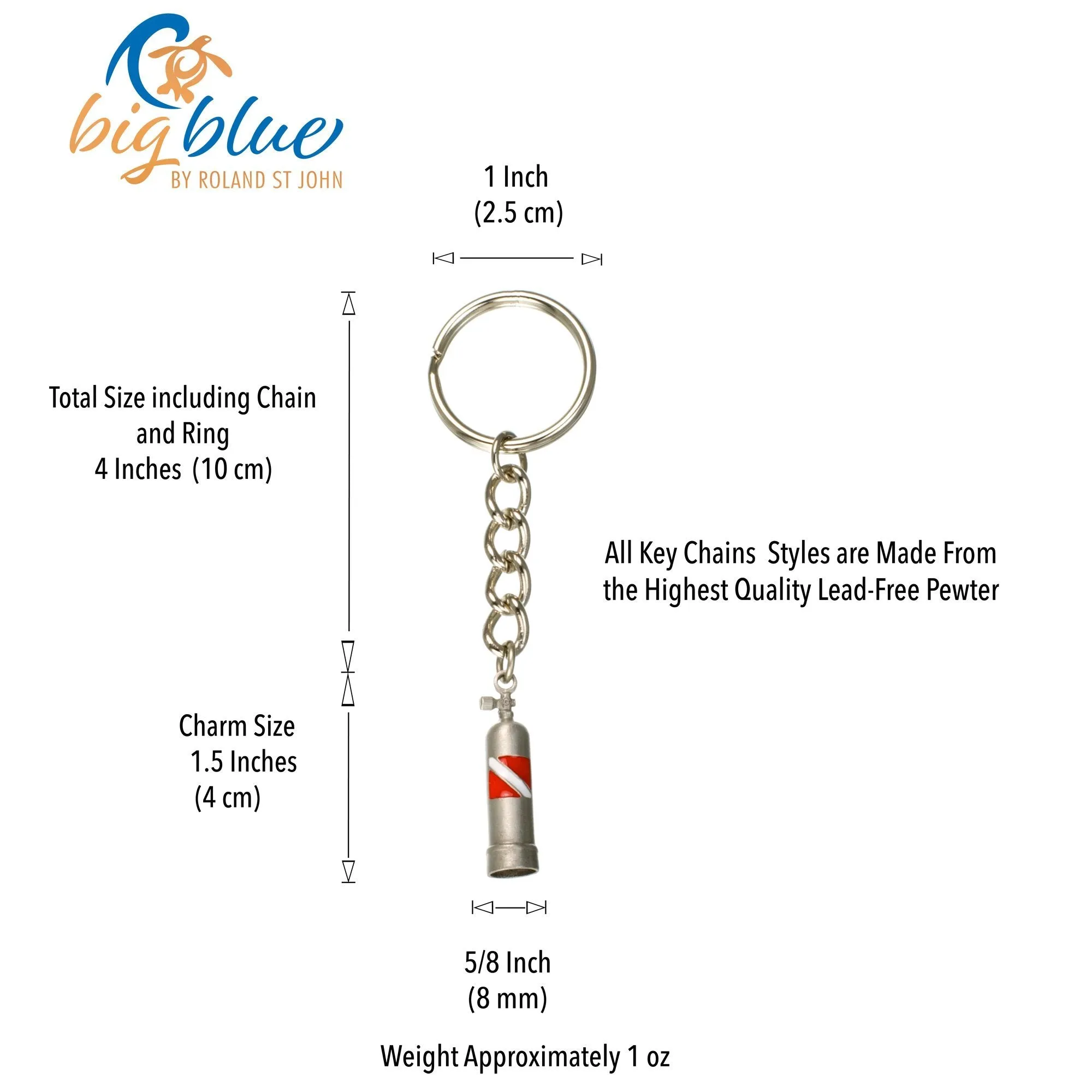 Scuba Diving Tank Key Chain