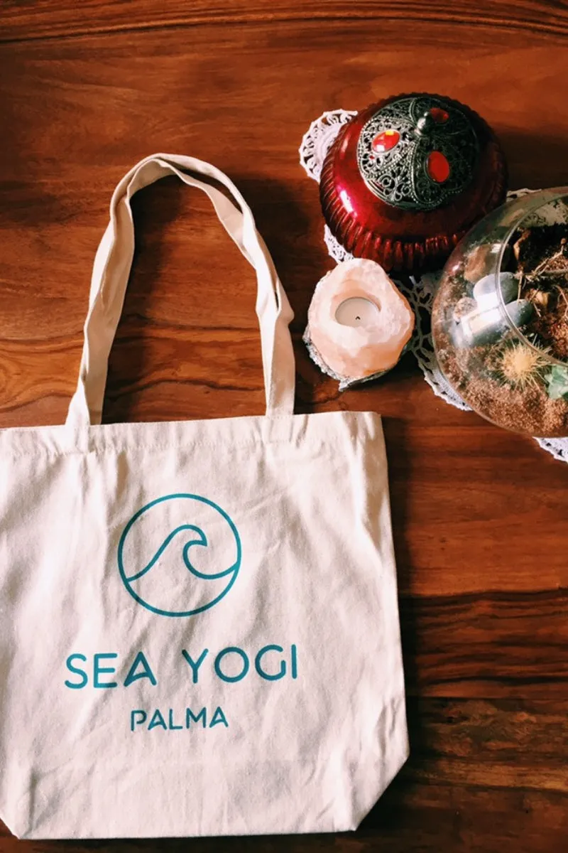 SEA YOGI // UNBLEACHED COTTON TOTE BAG