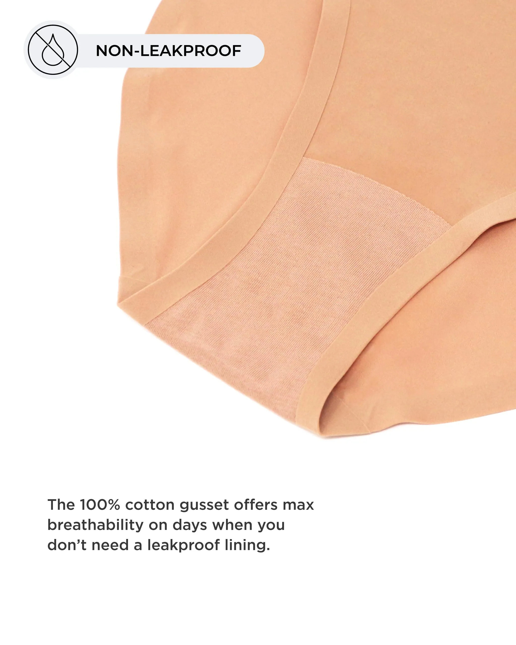 Seamless Bikini — Non-Leakproof