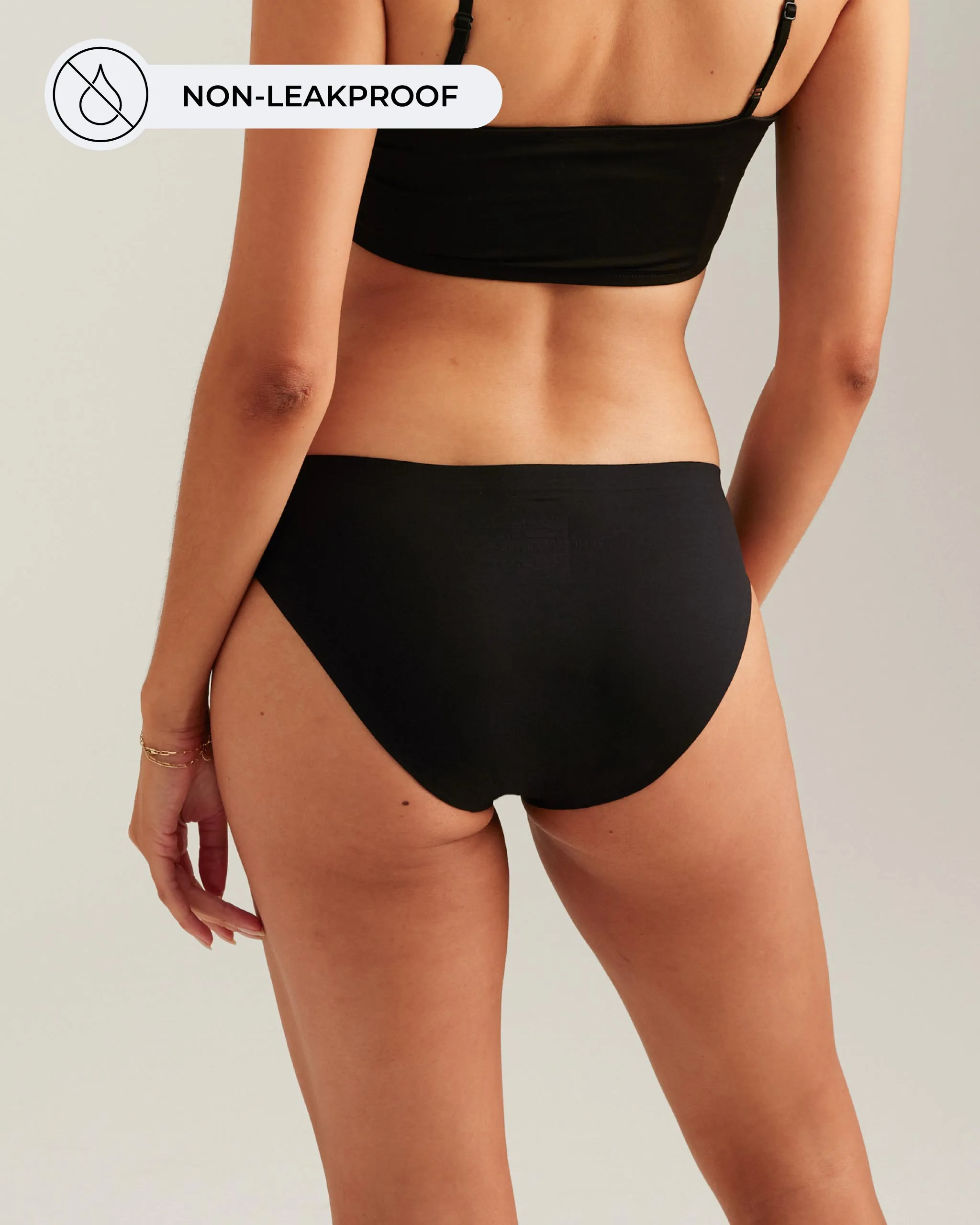 Seamless Bikini — Non-Leakproof