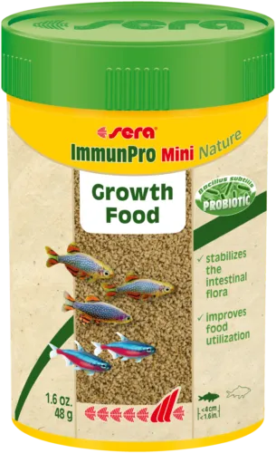 Sera ImmunPro Mini Nature Probiotic Growth Food Granules 48g