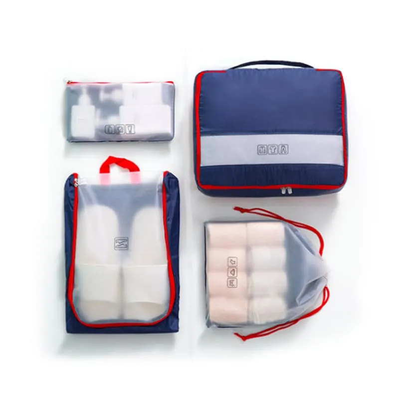 Set of 4 Travel Packing Cubes